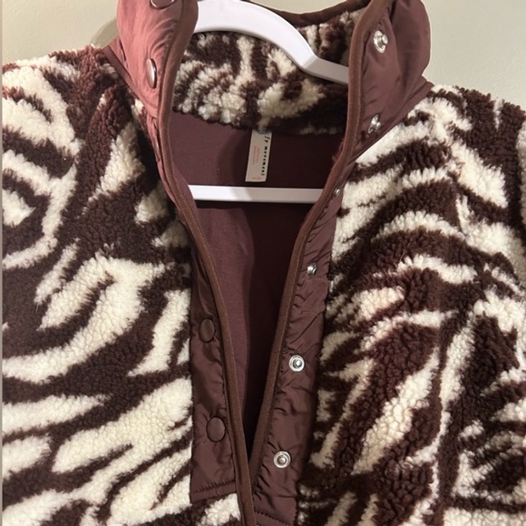 NWOT Free People Hit the Slopes Fleece Jacket - Picture 4 of 5